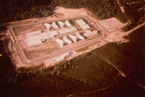 aerial view of institution